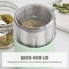 image:imageMarthaStewart ElectricCoffee amp Spice GrinderDual 25oz RemovableBowls StorageLidsStainless Steel BladesOne Touch Pulse Control2in1CompactBeans amp Spices Herbsamp Nuts Linen CreamHoneydew Green